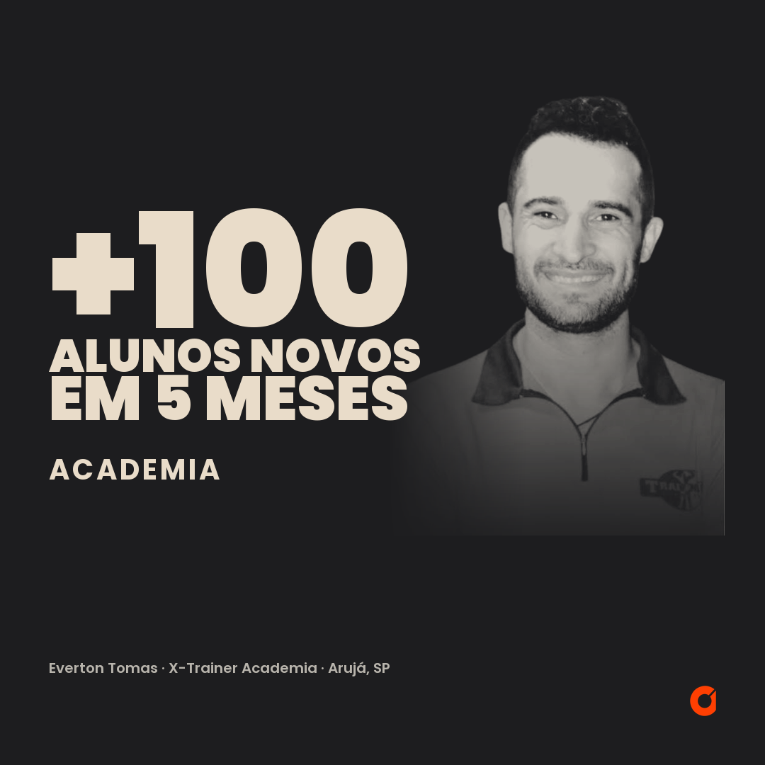 X-Trainer Academia · Arujá, SP · alunos novos com o BOOOT
