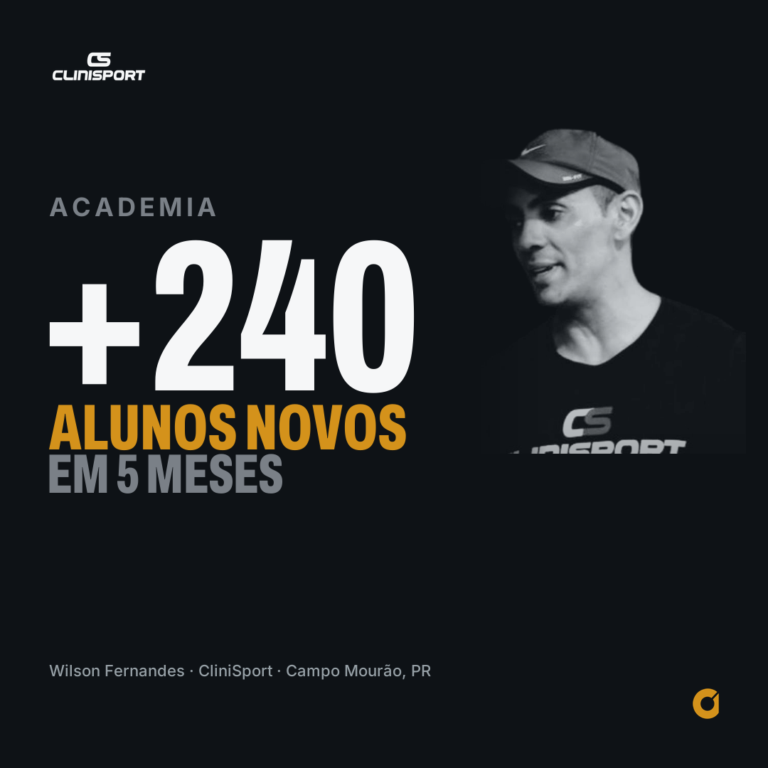CliniSport · Campo Mourão, PR · alunos novos com o BOOOT
